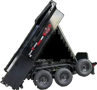 5 Yard Bumper-Pull Dump Trailer