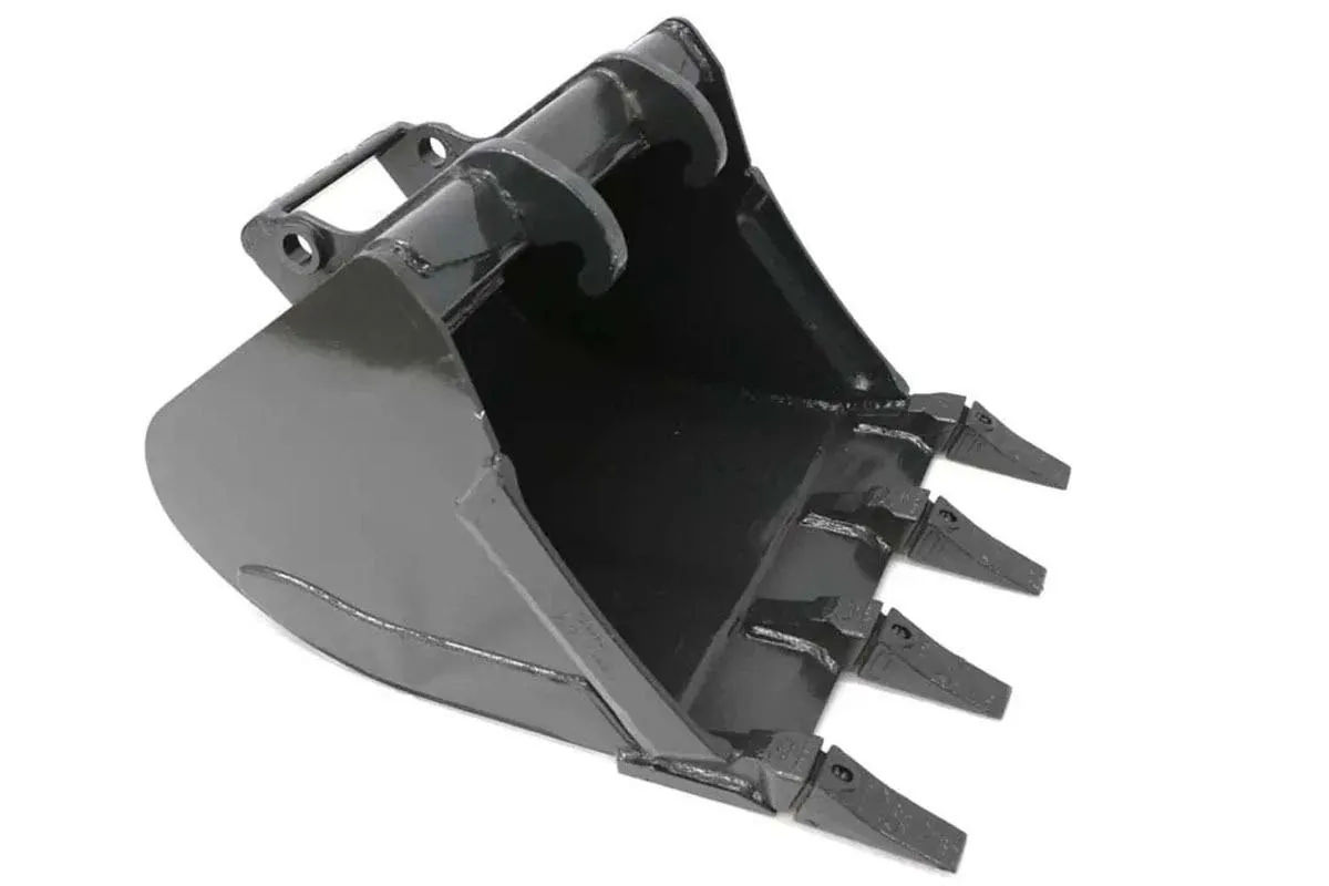 Excavator bucket for the Bobcat E35 compact excavator