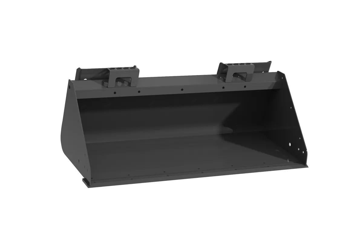 Smooth bucket for the Bobcat MT120 mini track loader